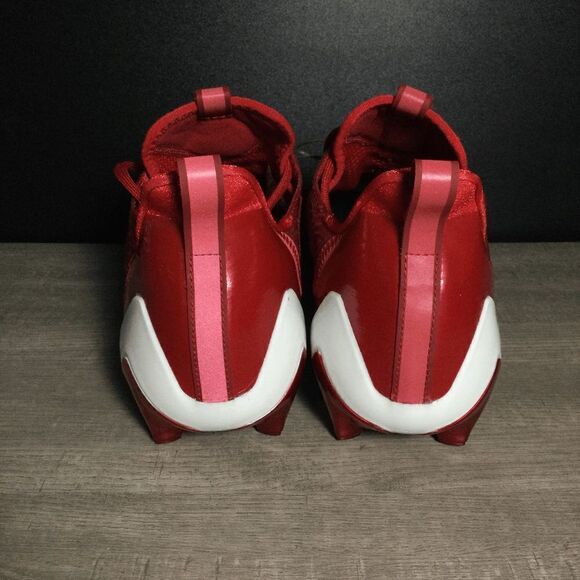 Adidas Adizero Football Cleats Team Power Red Cloud White HP8749 Men\'s Size 12.5 main image 4